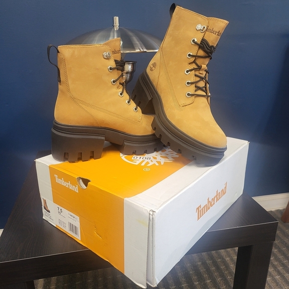 Timberland Shoes - Timberland Everleigh 6 in Wheat Nubuck...NWT.